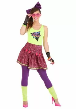 Fun Costumes Women's 80s Rad Costume