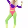 Smiffys Women's 80s Workout Costume