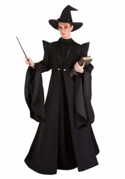 Jerry Leigh Deluxe Harry Potter McGonagall Costume For Women -Costumes Sales womens deluxe harry potter mcgonagall costume alt 3