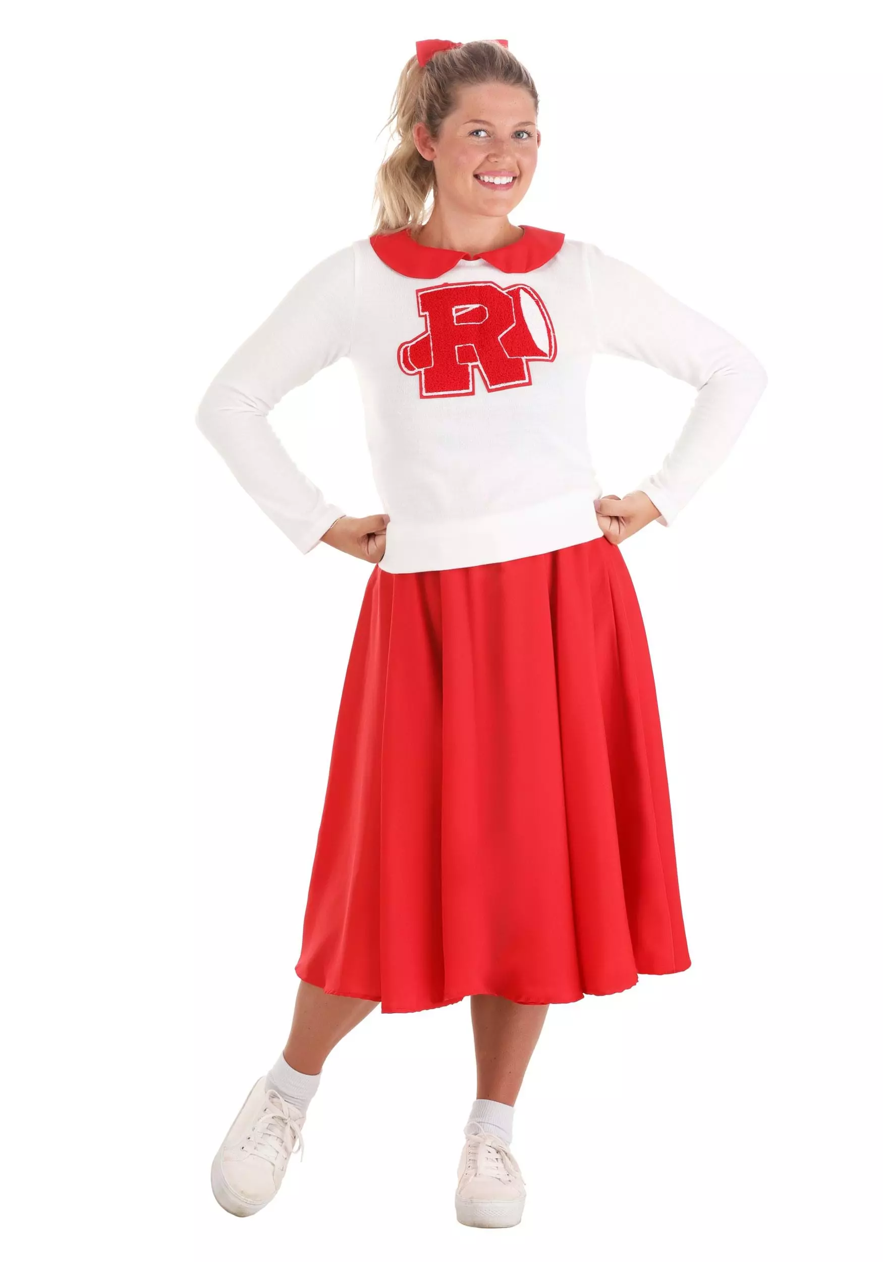 Hing Ting Women's Grease Rydell High Cheerleader Costume 4 Hing Ting Women's Grease Rydell High Cheerleader Costume - Image 2
