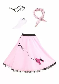 Fun Costumes Plus Size Women's Sock Hop Kit -Costumes Sales womens plus size sock hop kit alt 1