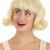 Seasons (HK) Ltd. Short Blonde 50s Wig For Women -Costumes Sales womens short blonde 50s wig