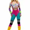 Fun Costumes Women's Work It Out 80's Costume -Costumes Sales womens work it out 80s costume 1